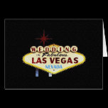 Épouser dans la carte fabuleuse de Las Vegas cartes
