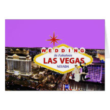 Épouser dans la carte fabuleuse de Las Vegas