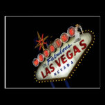 ÉPOUSER en carte postale fabuleuse de Las Vegas cartes postales