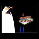 ÉPOUSER en carte postale fabuleuse de Las Vegas cartes postales