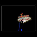 ÉPOUSER en carte postale fabuleuse de Las Vegas cartes postales