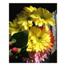 Épreuve photographique de bouquet d'été "au soleil