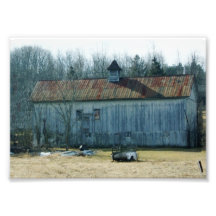 Épreuve photographique vintage de la structure 7x5