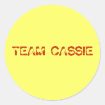 équipe cassie autocollants