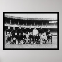 Équipe de football 1915 d'All Star Poster