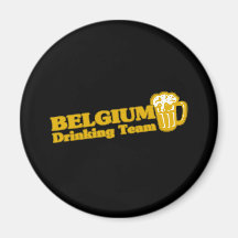Équipe potable de la Belgique Magnets