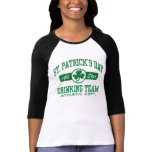 Équipe potable du jour de St Patrick T-shirt
