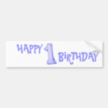 ęr Adhésif pour pare-chocs d'anniversaire Adhésif Pour Voiture
