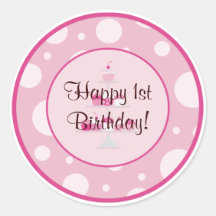 Ęr autocollant heureux d'anniversaire