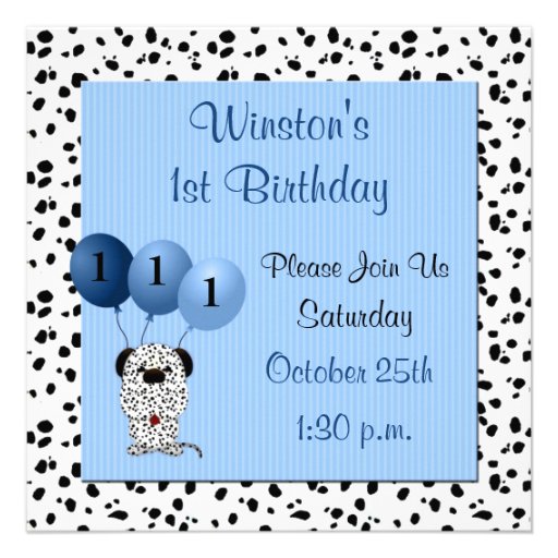 Ęr bleu d'invitation de fête d'anniversaire de Bab