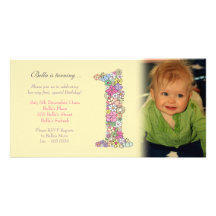 Ęr carte photo d'invitation de fête d'anniversaire photocarte customisée