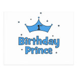 ęr Prince d'anniversaire Carte Postale