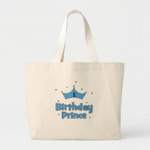 ęr Prince d'anniversaire Sac De Toile