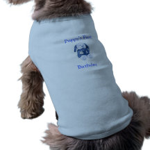 Ęr T-shirt de l'anniversaire du chiot (garçons) Tee-shirt Pour Chien