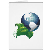 Erde Amerika earth america Grußkarte