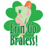 Erin Go Braless - Redhead T-shirt