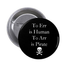 Err est HumanTo Arr est pirate Badge Avec Épingle