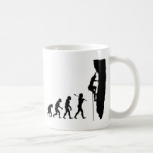 Escalade de roche tasse