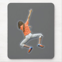 Escalade de sport tapis de souris