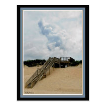 Escalier à étayer carte postale