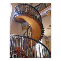 Escalier miraculeux, chapelle Santa Fe de Loretto Cartes Postales