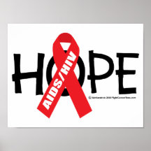 Espoir d'AIDS/HIV Posters
