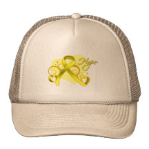 Espoir floral de ruban - endométriose casquette