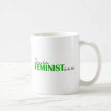 Est c'à ce qu'un féministe ressemble mug à café