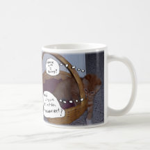Est-ce que drôle "pourquoi je suis dans ce Handbas Mug