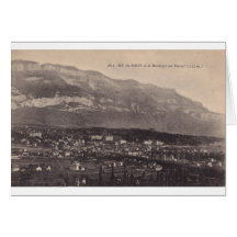 et La Montagne du Nivolet Carte De Vœux