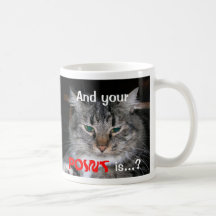 Et votre point est… ? tasse