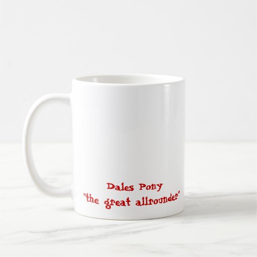 Étalon de vallées/tasse café de jument