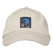 Étamine de lazulite (non-affligée) casquettes de baseball brodées