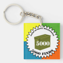 Étape importante Keychain de 5000 découvertes