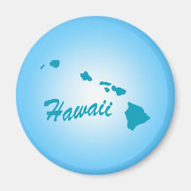 État Hawaï Aimant Pour Réfrigérateur