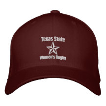 état rugby2 du Texas Chapeaux Brodés