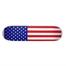 Etats-Unis-Drapeau-Grand Planches À Roulettes Customisées