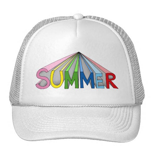 Été chaud casquettes de camionneur