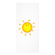 ÉTÉ HEUREUX DE SOURIRE DU SOLEIL GAI DE SOLEIL DOUBLES CARTES