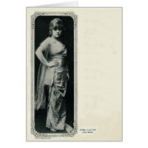Ethel Clayton 1916 cartes vintages de portrait