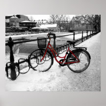 Étincelles de KIW : La bicyclette rouge Posters