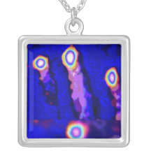 Étincelles d'ÉTOILE BLEUE : Meilleur ami jamais Collier Personnalisé