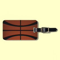 Étiquette de bagage de basket-ball étiquettes à bagages