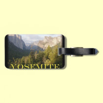 Étiquette de bagage de Yosemite étiquettes à bagages
