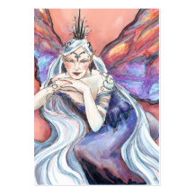 Étiquette de cadeau de Titania de la Reine Cartes De Visite Personnelles