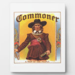 Étiquette de cigare d'homme du peuple de cru impressions sur plaque