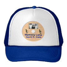 Étiquette de disque de chemin de la mémoire casquettes de camionneur