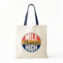 Étiquette vintage de Denver