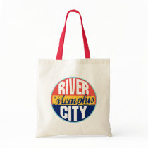 Étiquette vintage de Memphis