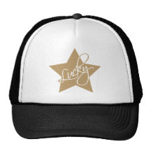 Étoile chanceuse casquette de camionneur